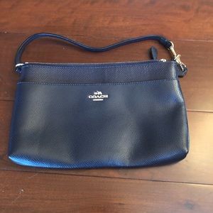 Coach Navy Clutch